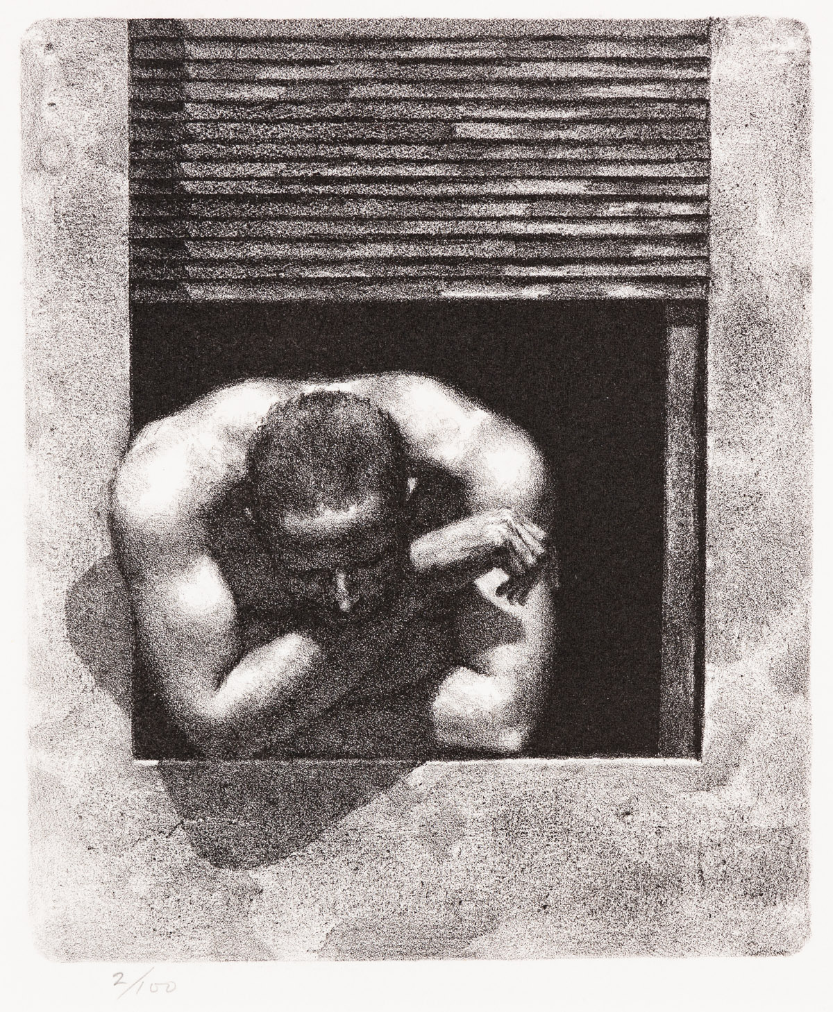 JOSEPH HIRSCH (1910-1981) Window, (Male Nude in Window / Female Nude in Window).